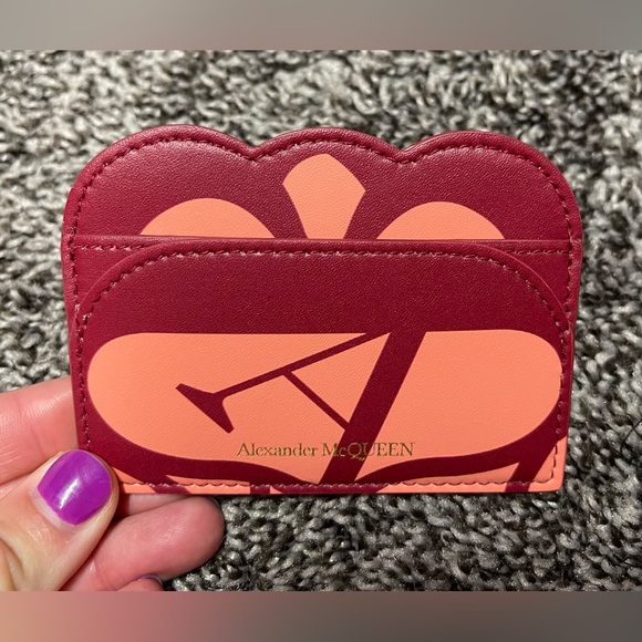 Alexander McQueen Handbags - NEW Alexander McQueen leather card holder